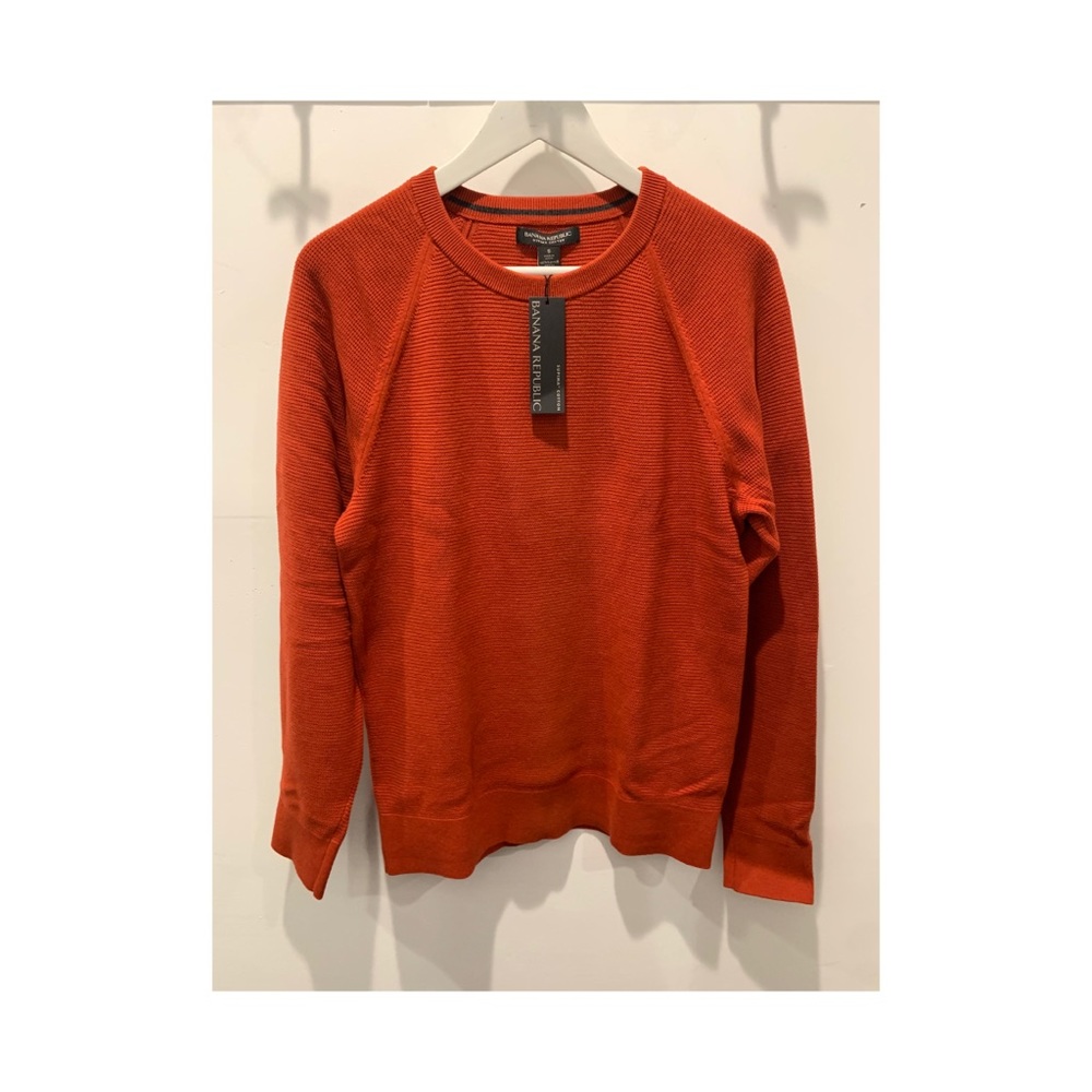 Banana Republic Male Sweater Orange fall 🍂